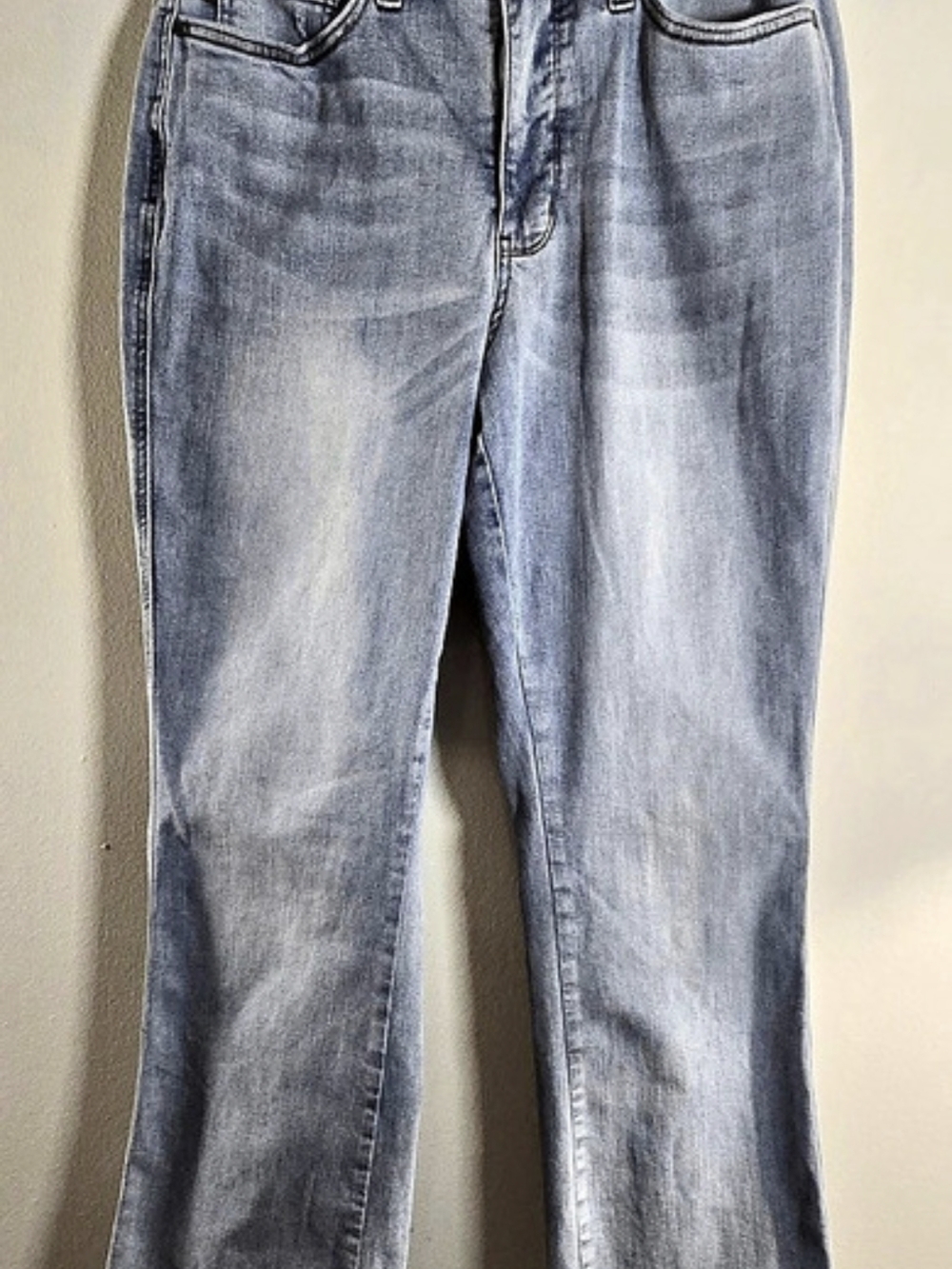 Judy Blue Los Angeles Light Wash High Rise Boot Cut Stretch Jeans Size 14W